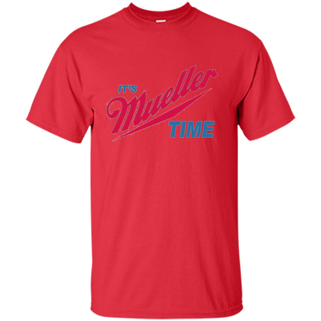 It's Robert Mueller Time T-shirt Red