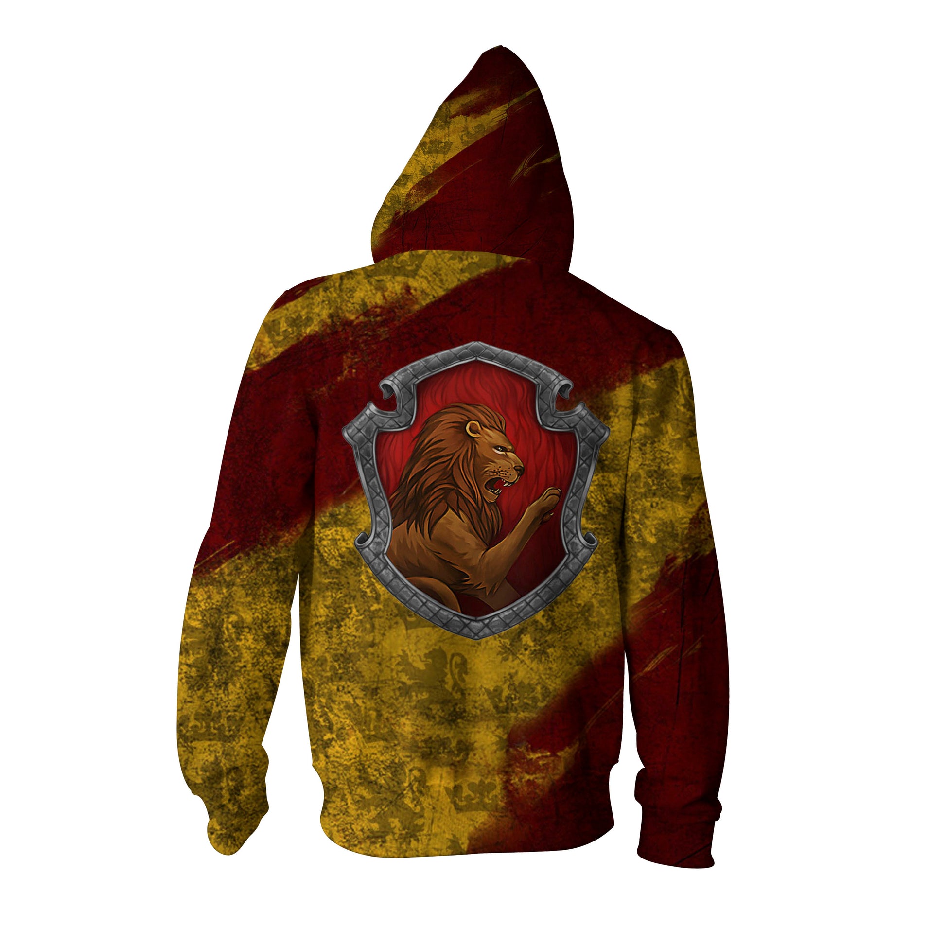 Harry Potter Gryffindor House Zip Up Hoodie