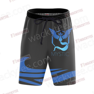 Team Mystic Pokemon Go Beach Shorts