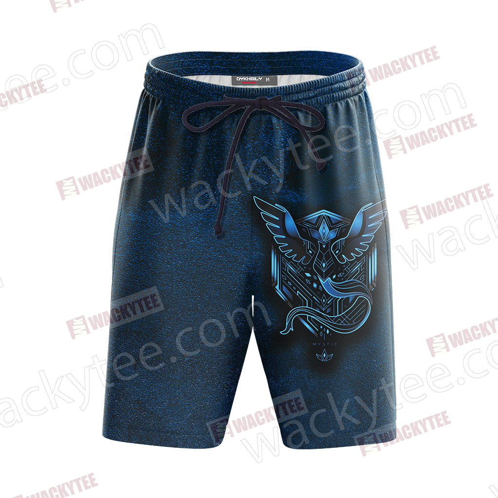 Pokemon Go - House Mystic Observe dapt Evolve New Beach Shorts