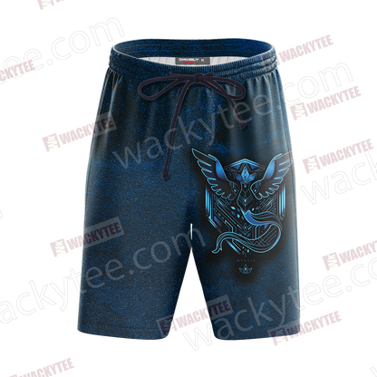 Pokemon Go - House Mystic Observe dapt Evolve New Beach Shorts