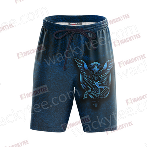 Pokemon Go - House Mystic Observe dapt Evolve New  Beach Shorts