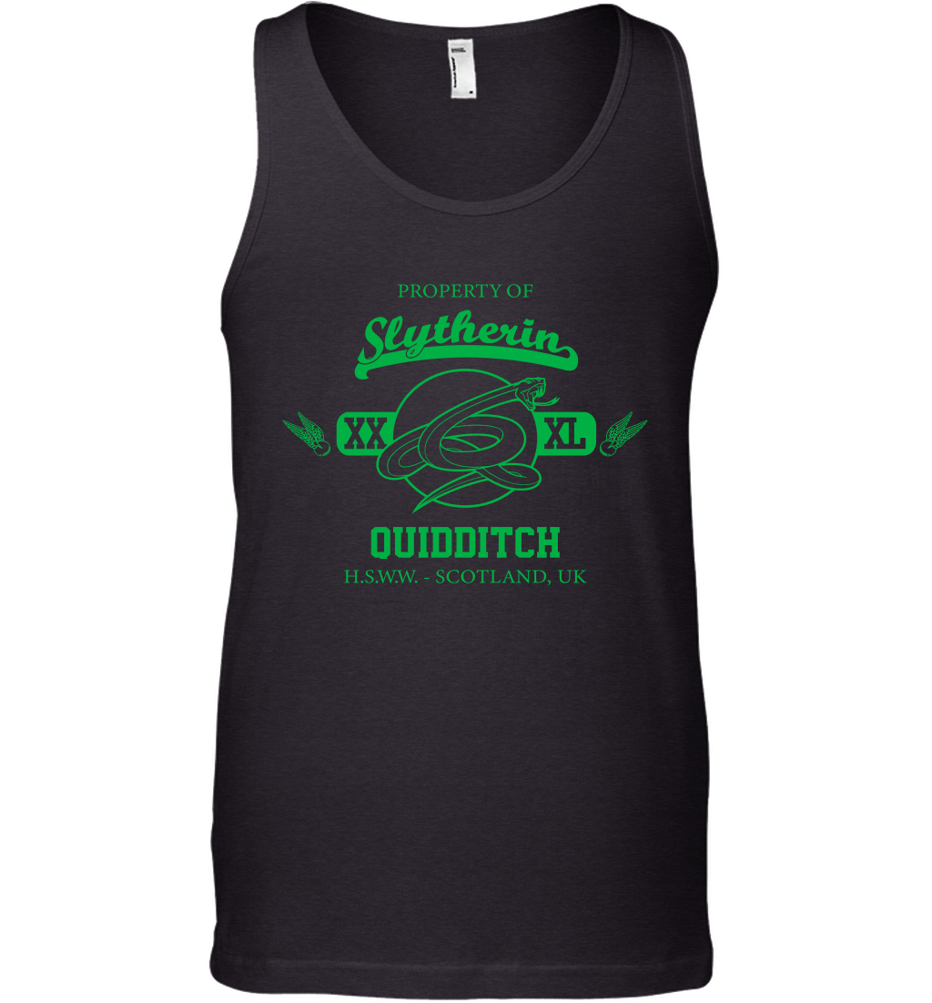 Property Of Slytherin Quidditch Harry Potter Tank Top Tank Top Black