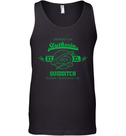 Property Of Slytherin Quidditch Harry Potter Tank Top Tank Top Black