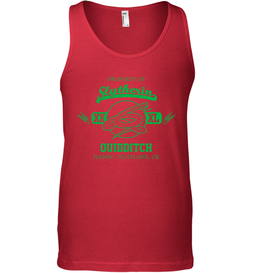 Property Of Slytherin Quidditch Harry Potter Tank Top Tank Top Red