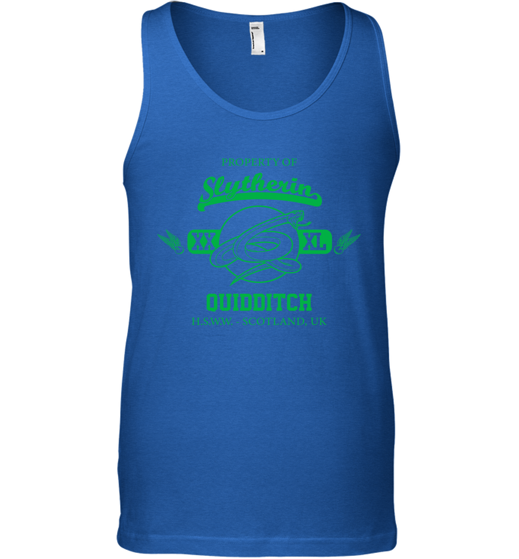 Property Of Slytherin Quidditch Harry Potter Tank Top Tank Top Royal