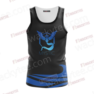 Team Mystic Pokemon Go Unisex 3D Tank Top