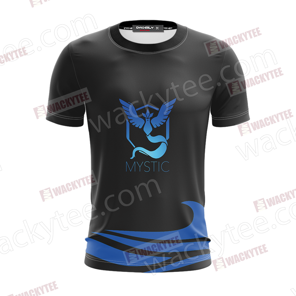 Team Mystic Pokemon Go Unisex 3D T-shirt