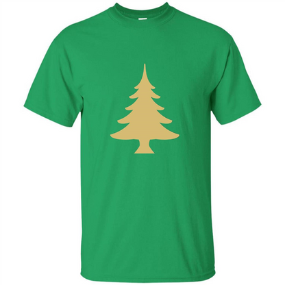 Christmas Tree T-shirt Xmas Tree T-shirt Irish Green