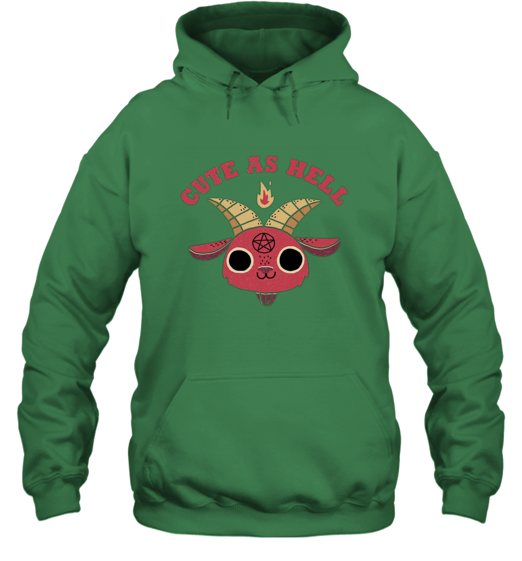 Cute As Hell Hoodie Hoodie Irish