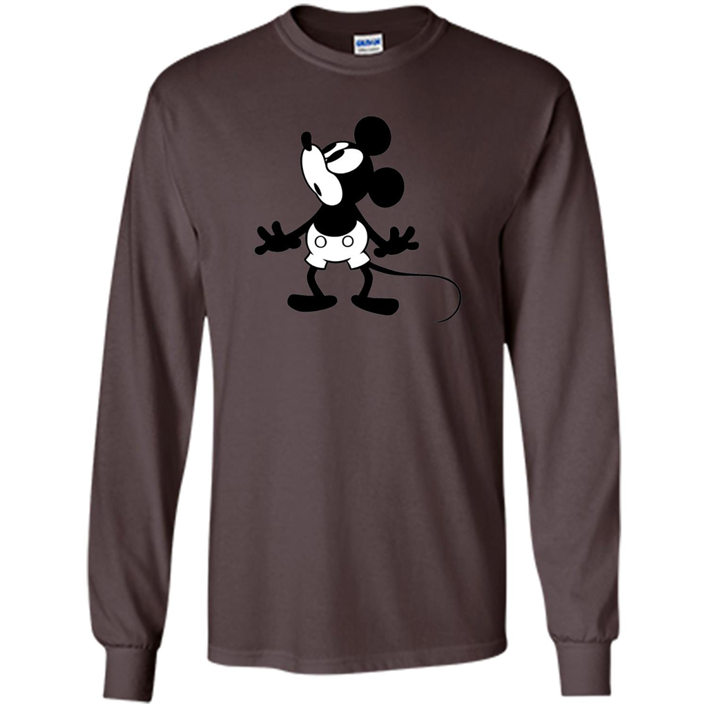 Disney Classic Mickey Mouse Graphic T-shirt Dark Chocolate
