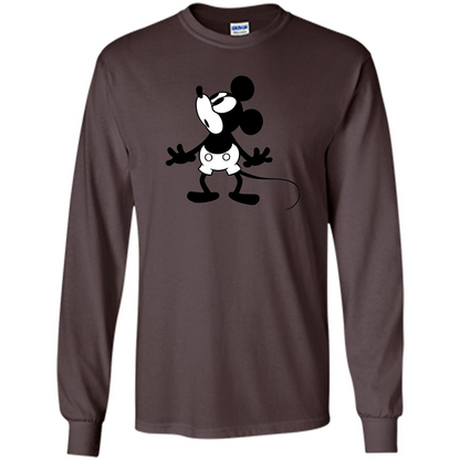 Disney Classic Mickey Mouse Graphic T-shirt Dark Chocolate