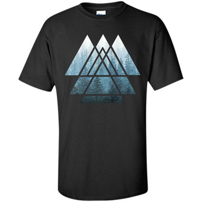 Misty Forest T-shirt Black