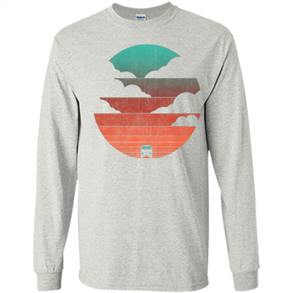 Driving Into The Sunset T-shirt Ash