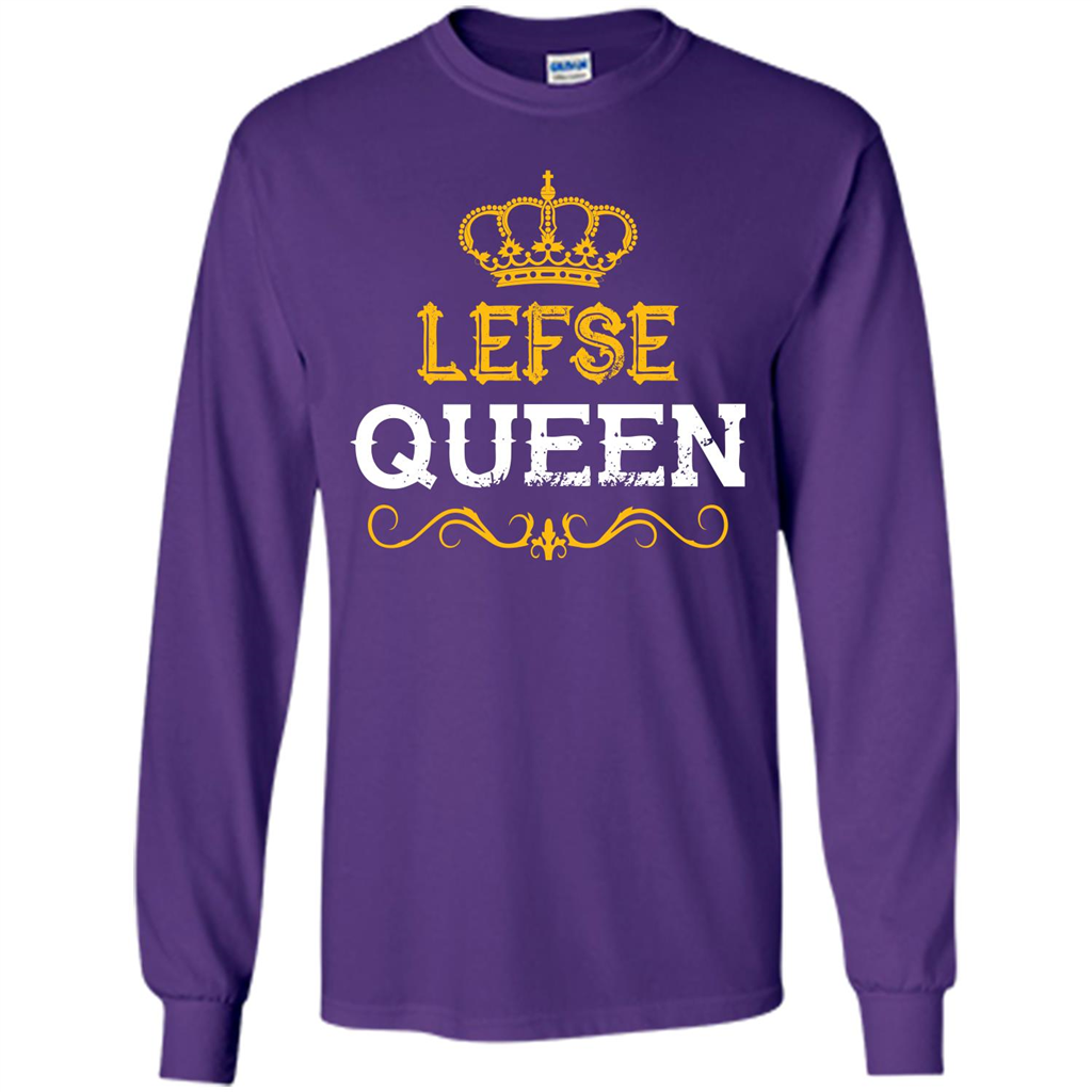 Norsland T-shirt Lefse Queen T-shirt Purple