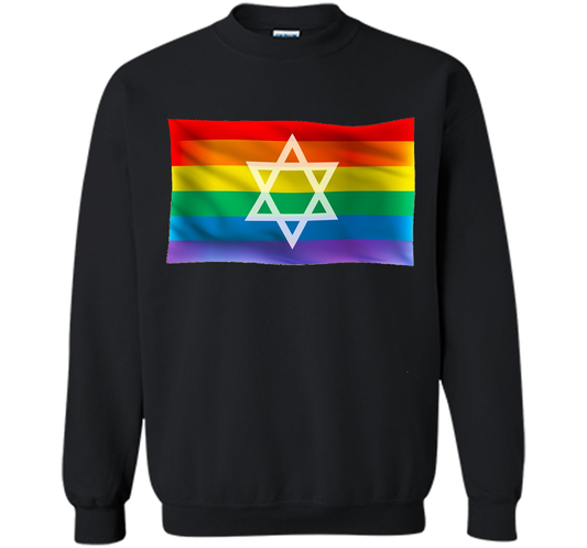 Jewish Gay Pride T-shirt Black
