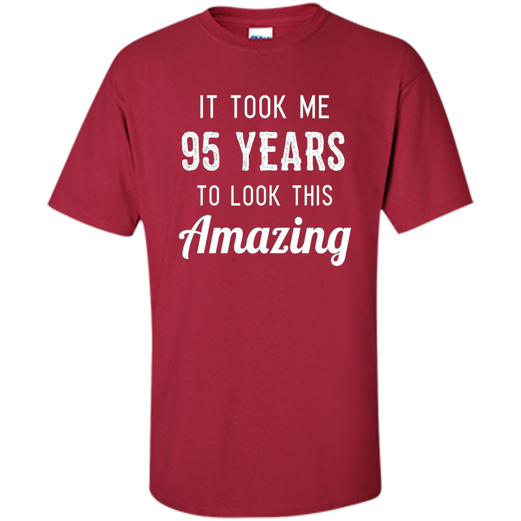 Funny 95th Birthday T-shirt Look This Amazing Cardinal