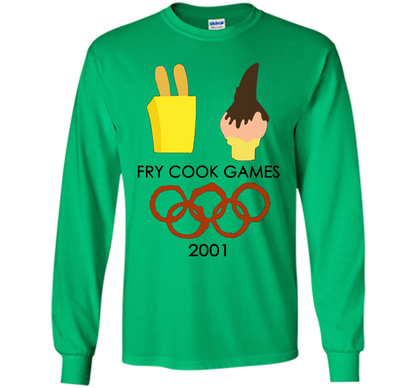 Fry Cook Games Limited Edition cool shirt Irish Green
