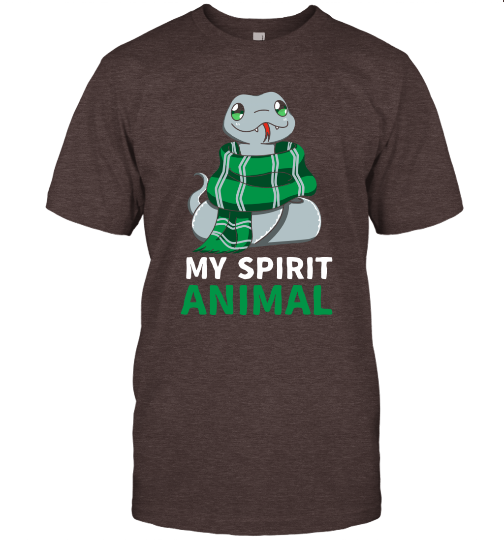 Slytherin - My Spirit Animal Harry Potter T-shirt T-Shirt Dark Chocolate