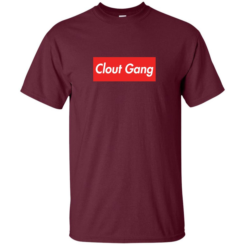 Clout Gang T-shirt Maroon