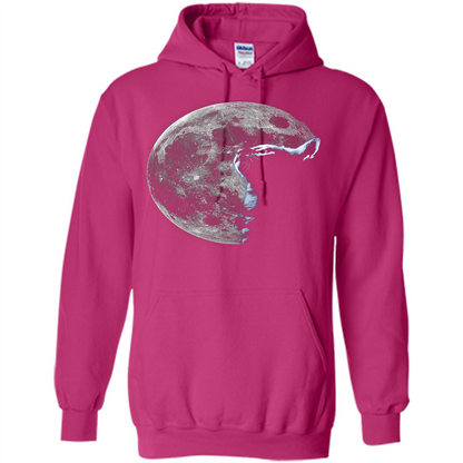 Cat Lover T-shirt Cat And Moon Heliconia