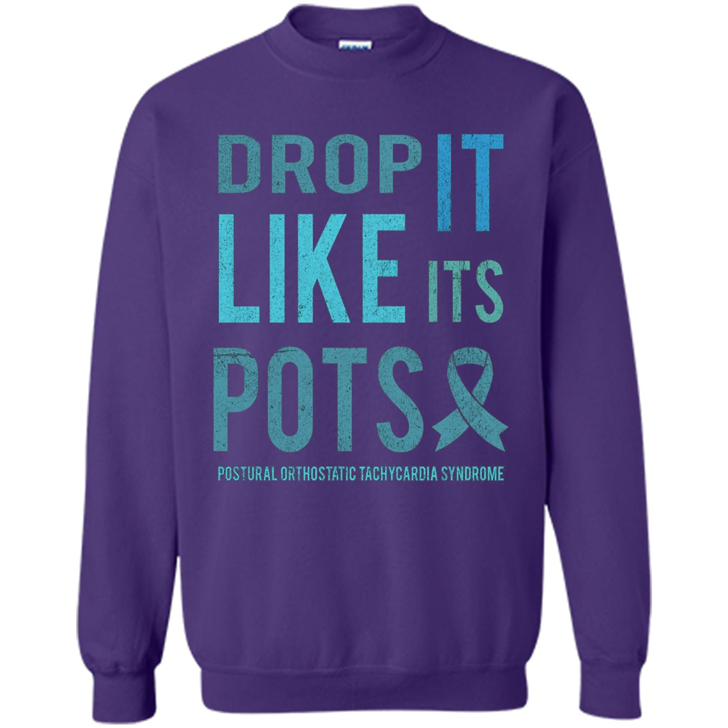Drop It Like Its POTS T-shirt Purple