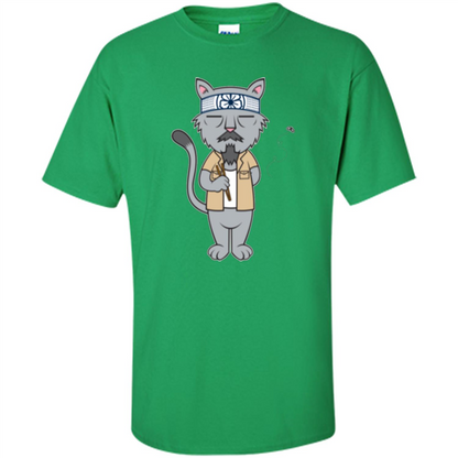Mr.Meowgi T-shirt Irish Green