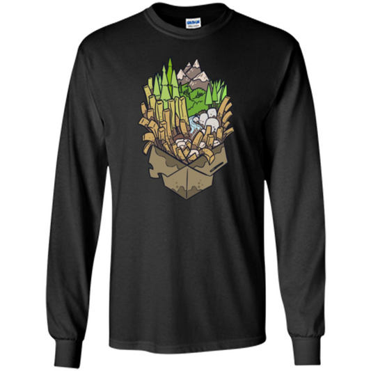 Poutine Forest T-shirt Black