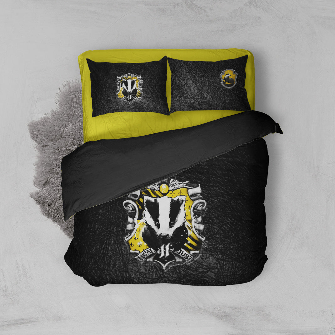 Hufflepuff House Harry Potter Bed Set