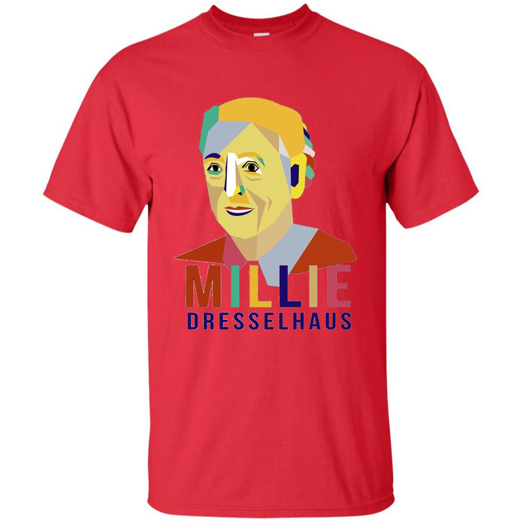 Mildred Dresselhaus - The Queen Of Carbon Science T-shirt Red