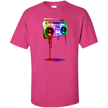 Melting Boombox Digital Rainbow Look Heliconia