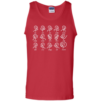 Math Lover T-shirt Algebra Dance Funny Graph Figures Math Equation Red