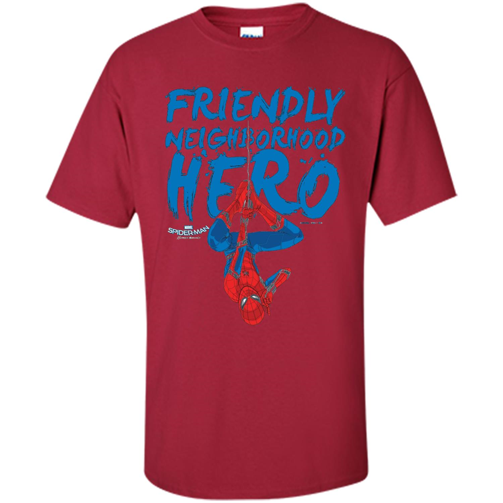 Homecoming Friendly Neighborhood Hero T-shirt Cardinal