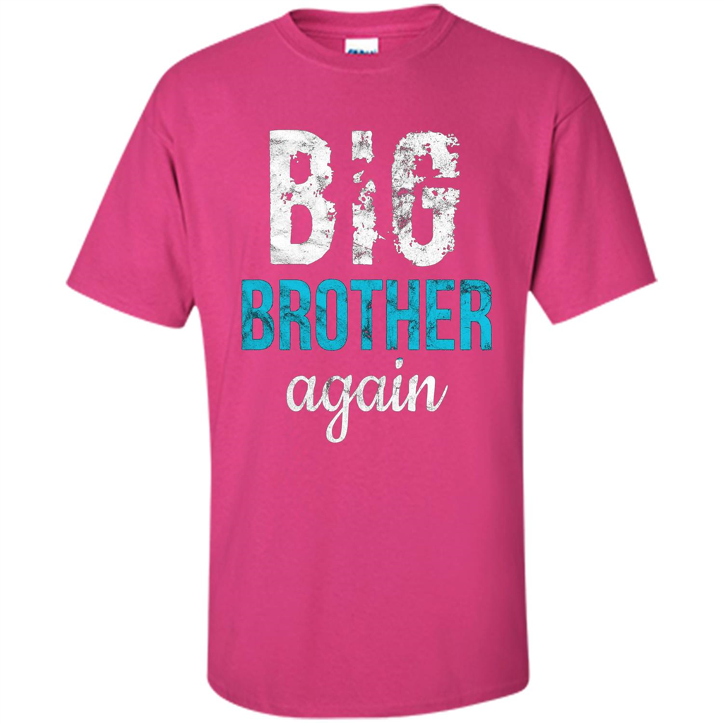 Big Brother Again Distressed T-shirt Heliconia