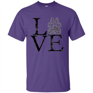 Paw T-shirt Animal Lover T-shirt