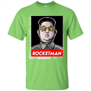 Trump Rocket Man Kim Jong Un North Korea T-shirt