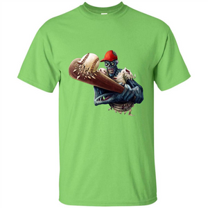 Zombie Baseball Halloween T-shirt