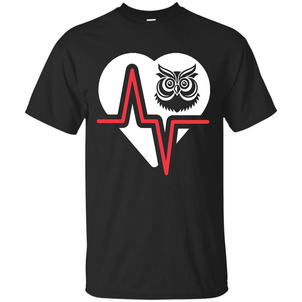 Owl T-shirt Black