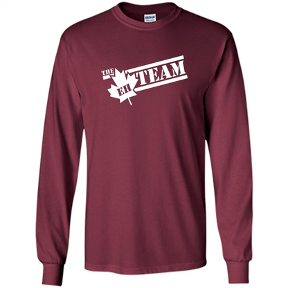 Funny The EH Team Canada T-shirt Maroon