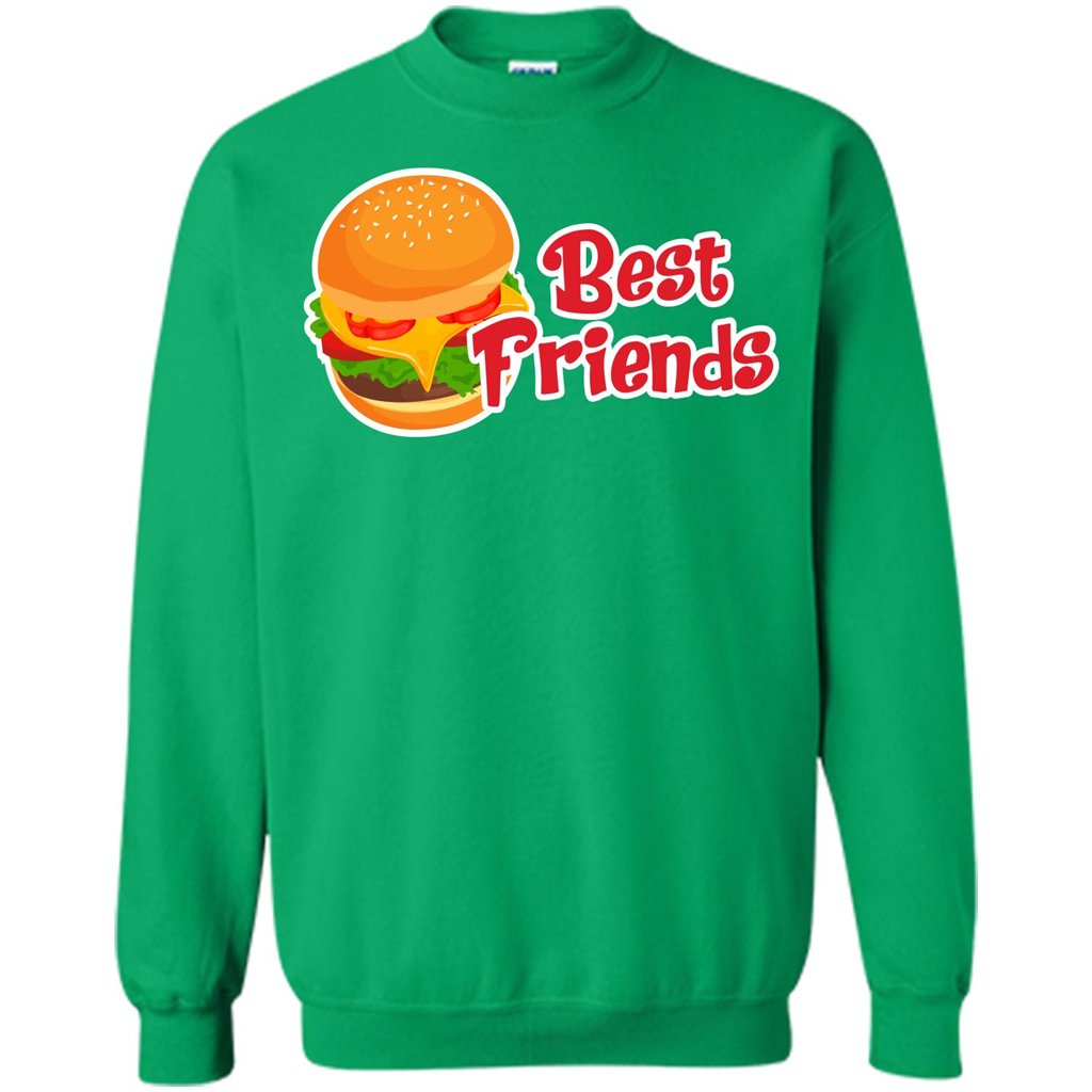 Hamburger T-shirt Best Friends T-shirt Irish Green