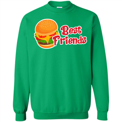 Hamburger T-shirt Best Friends T-shirt Irish Green