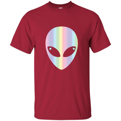 Alien Head T-shirt Cardinal