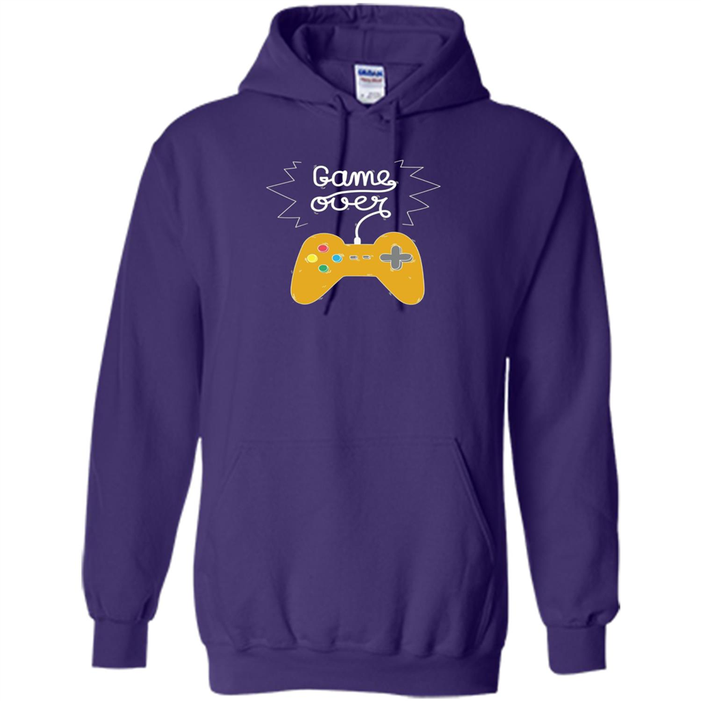 Gamer T-shirt Game Over Purple