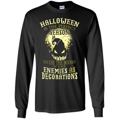 Halloween Is The Perfect Season T-shirt Black