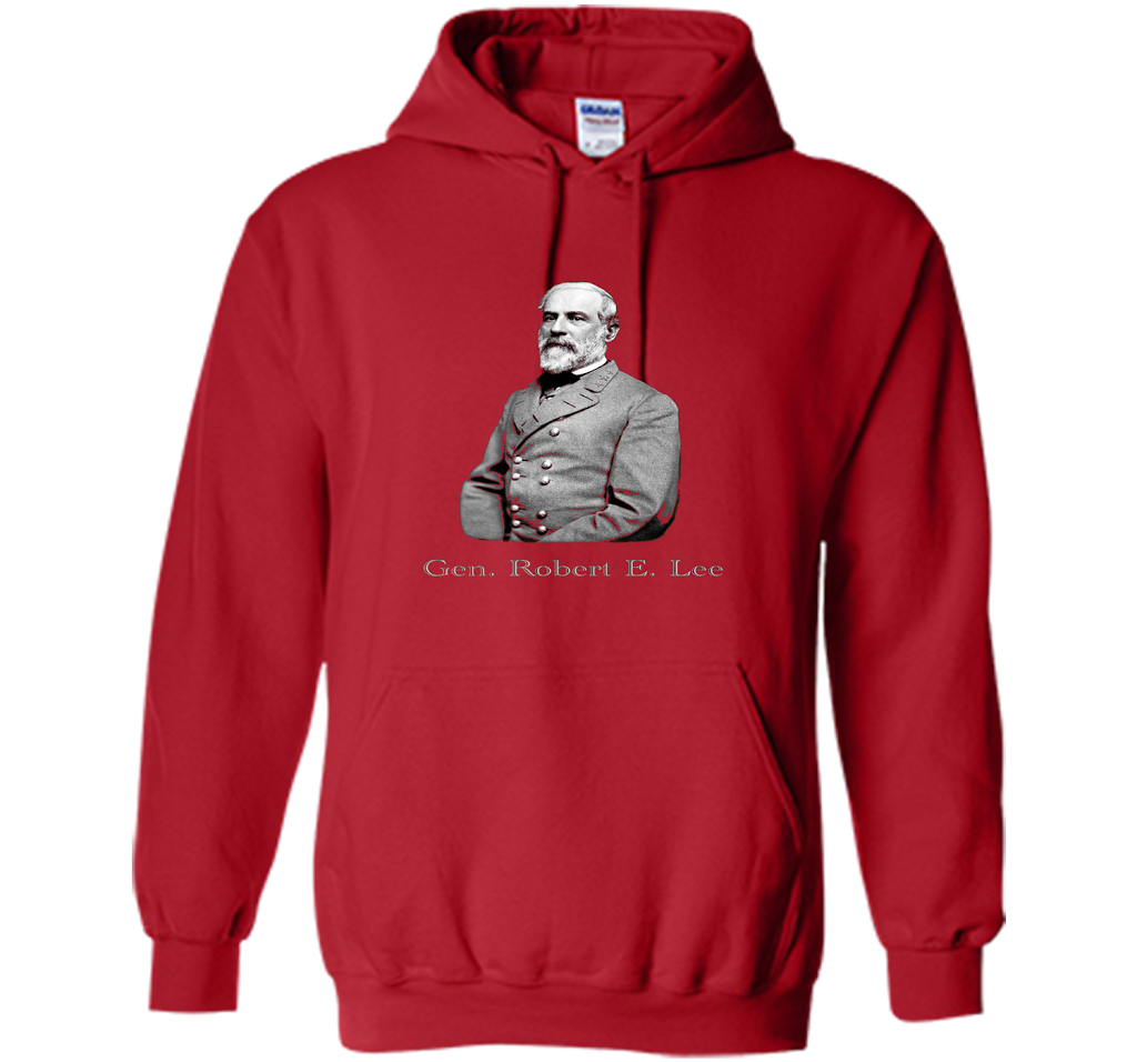 General Robert E. Lee T-shirt Red