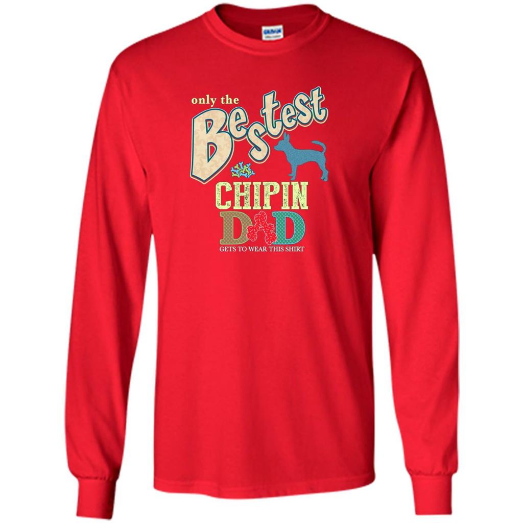 Bestest Chipin Dad Best Chipin T-shirt Red