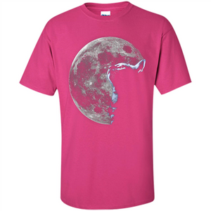 Cat Lover T-shirt Cat And Moon