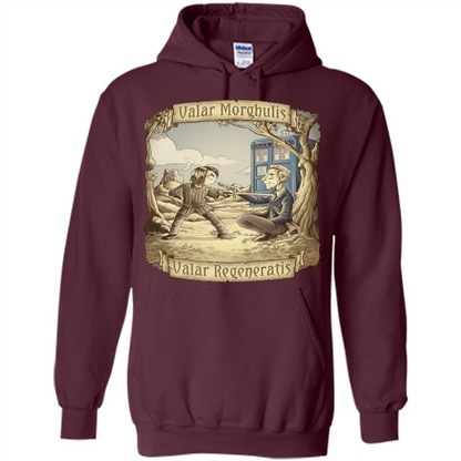 Movies T-Shirt Valar Regeneratis Valar Regeneratis Maroon