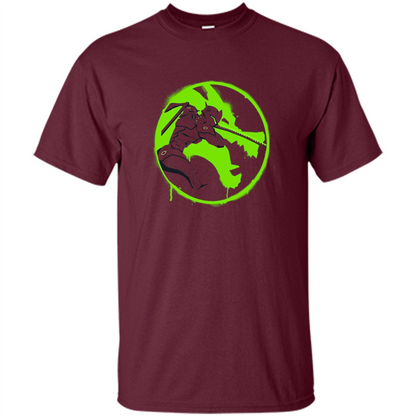 Overwatch Genji Shimada Spray T-shirt Maroon