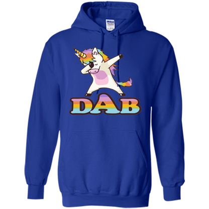 Cute Unicorn Dabbing T-shirt Royal